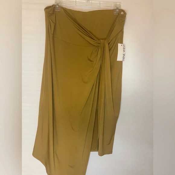 NWT Nine West Wrap Skirt - Picture 2 of 6